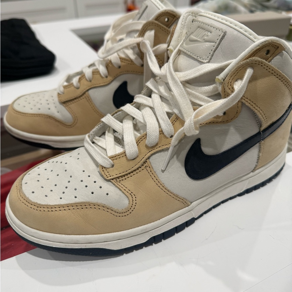 Nike Dunk High Premium DX2044-101 (sail, sesame, obsidian)